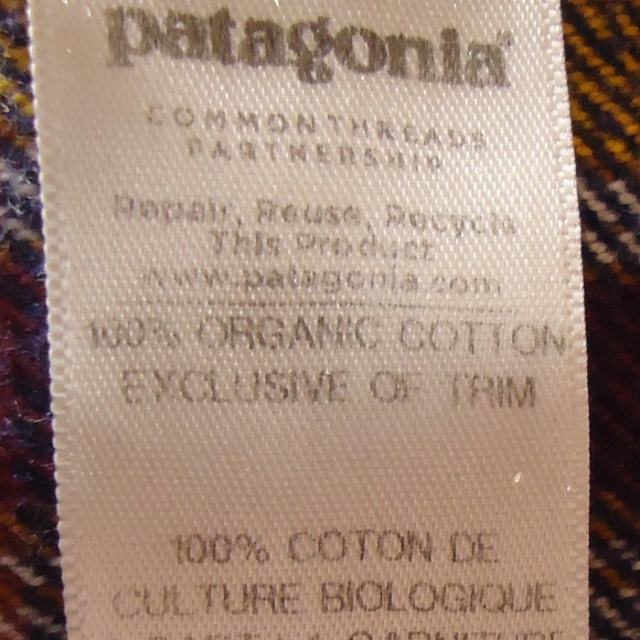 Patagonia  Organic Cotton Men's Brown Shirt 100% Cotton RN#51884  Size-L - Picture 7 of 10